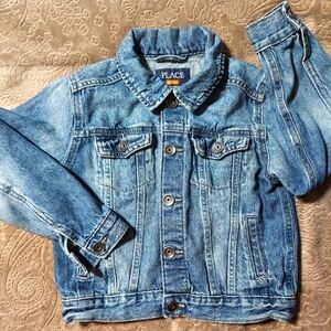 Children's Place Blue Jean Jacket Small